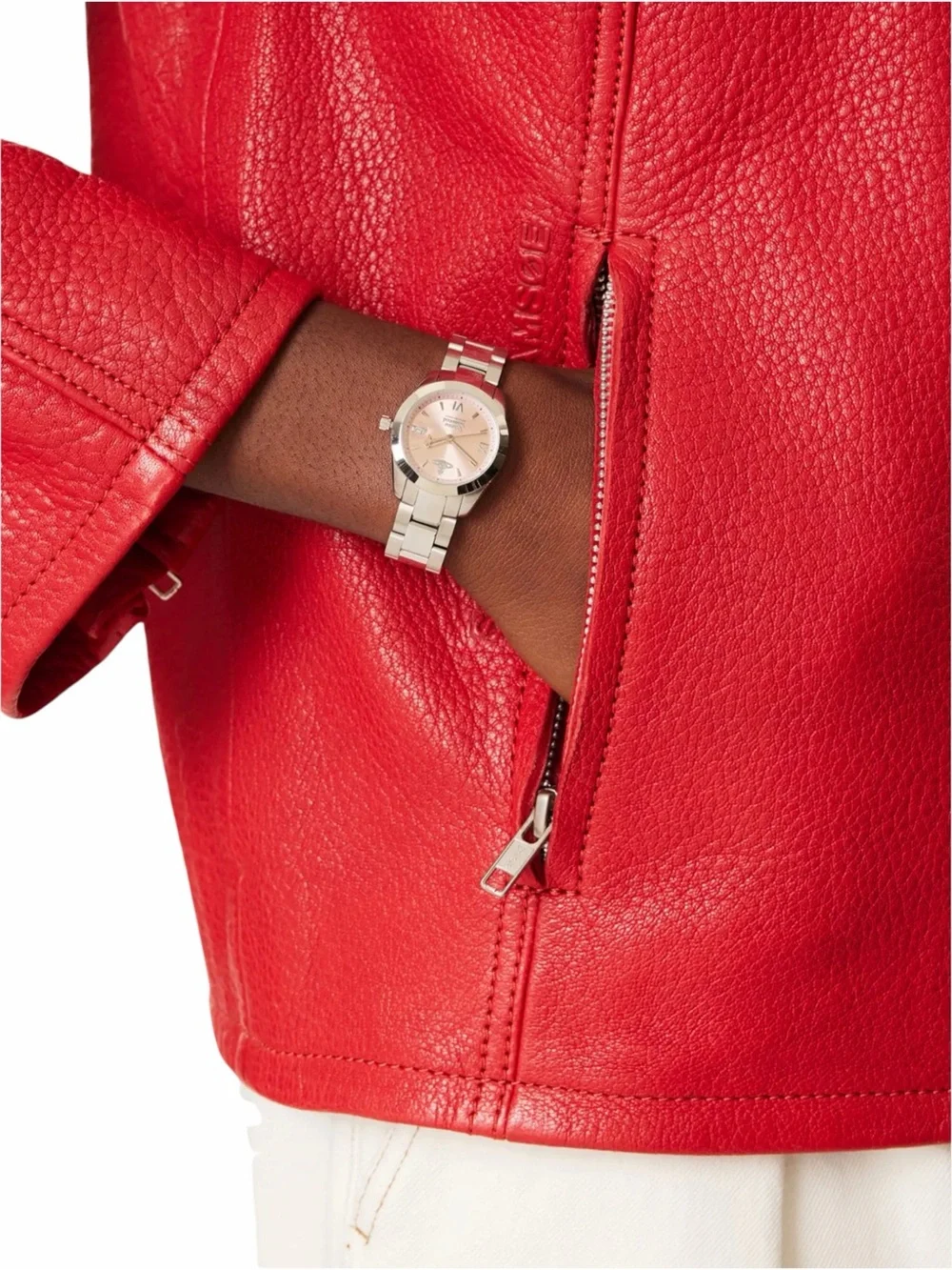 Vivienne Westwood Silver / Pink Saturn logo Watch with box NwT